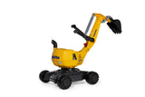 Rolly Toys RollyToys rollyDigger Komatsu (Juguete de Arena, Color Gris/Amarillo, para niños de 3 a 8 años, Bloqueo automático) 421169, 102 x 43 x 74 cm