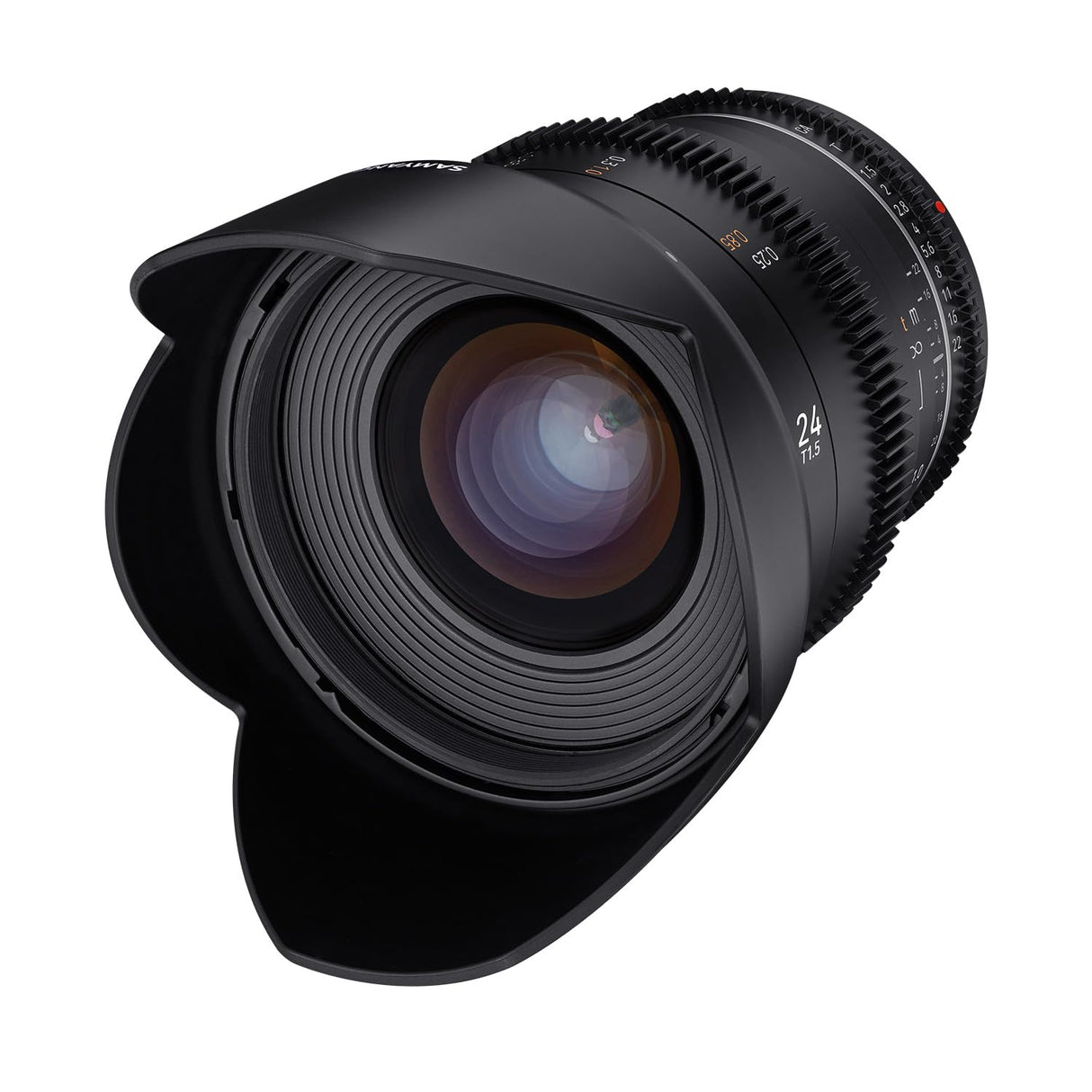 Samyang SA1514 - Lentes de Cámara Compatibles con 24MM T 1.5 MK2 MFT, Negro