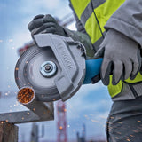 Bosch Professional BITURBO amoladora a batería GWS 18V-180 P (Ø disco 180 mm, profundidad de corte 230 mm, interruptor PROtection, incl. 2 discos de corte, 1 disco de diamante, en L-BOXX)