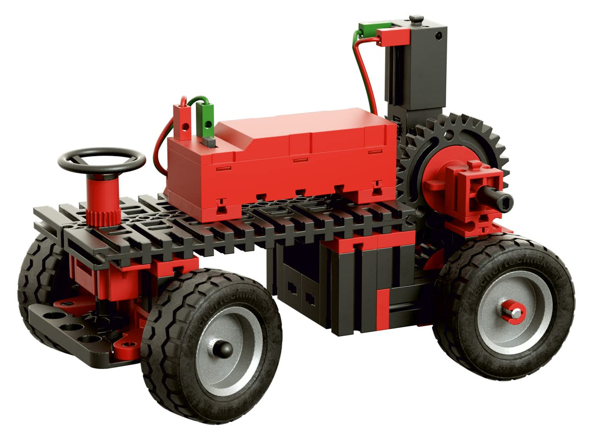 fischertechnik ADVANCED Mechanic & Static 2, 536622 – kit de construcción, juguete educativo para niños, 30 modelos, 1 motor, a partir de 9 años