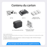 DJI Flip,Drone con cámara 4k adulto, mini drone con cámara, < 249g, drone función sígueme, 13km transmisión de vídeo, arranque manual,retorno automático,31min tiempo de vuelo,con delantal (Vuela Más)