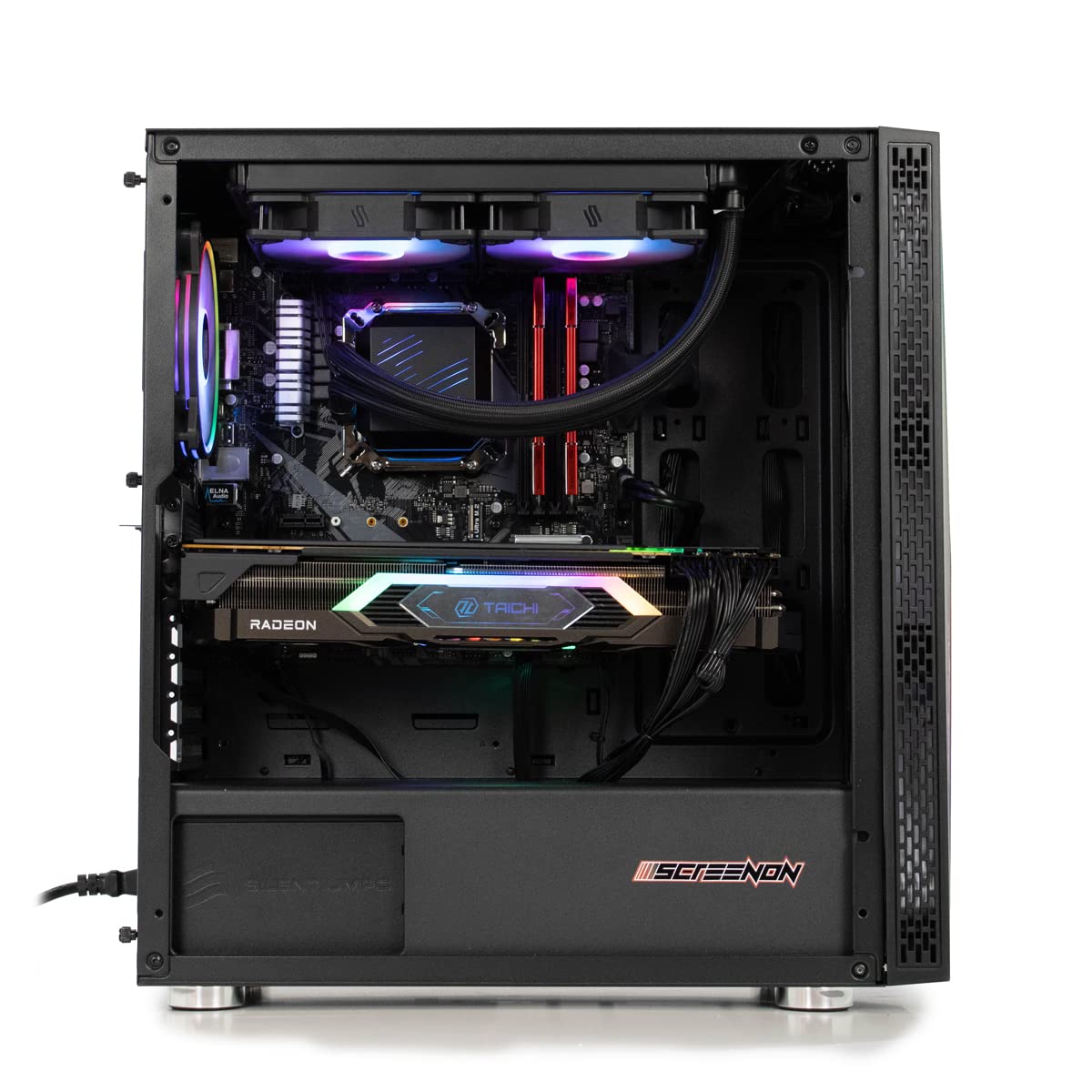 ScreenOn - Ryzen 7 5800X - 1TB SSD - RX 6700XT - Game PC A40144 - WiFi - Windows 11 Pro