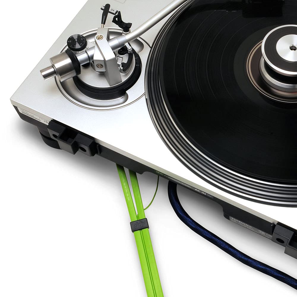 NEO+ by Oyaide d+ RCA Tocadiscos DUO (Clase B) Cable de audio duradero para DJ, músicos y productores, 2 x 1 metro, compatible con todos los dispositivos de entrada RCA