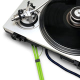 NEO+ by Oyaide d+ RCA Tocadiscos DUO (Clase B) Cable de audio duradero para DJ, músicos y productores, 2 x 1 metro, compatible con todos los dispositivos de entrada RCA