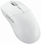 Glorious Gaming Model O 2 Pro 4K/8K Ratón Gaming inalámbrico - 2,4 GHz 1 ms de retardo, sondeo 4K/8K, 100M clics, 59 g Ultraligero, Gran batería, Sensor PPP 26K, RGB, ambidiestro, 6 Botones - Blanco