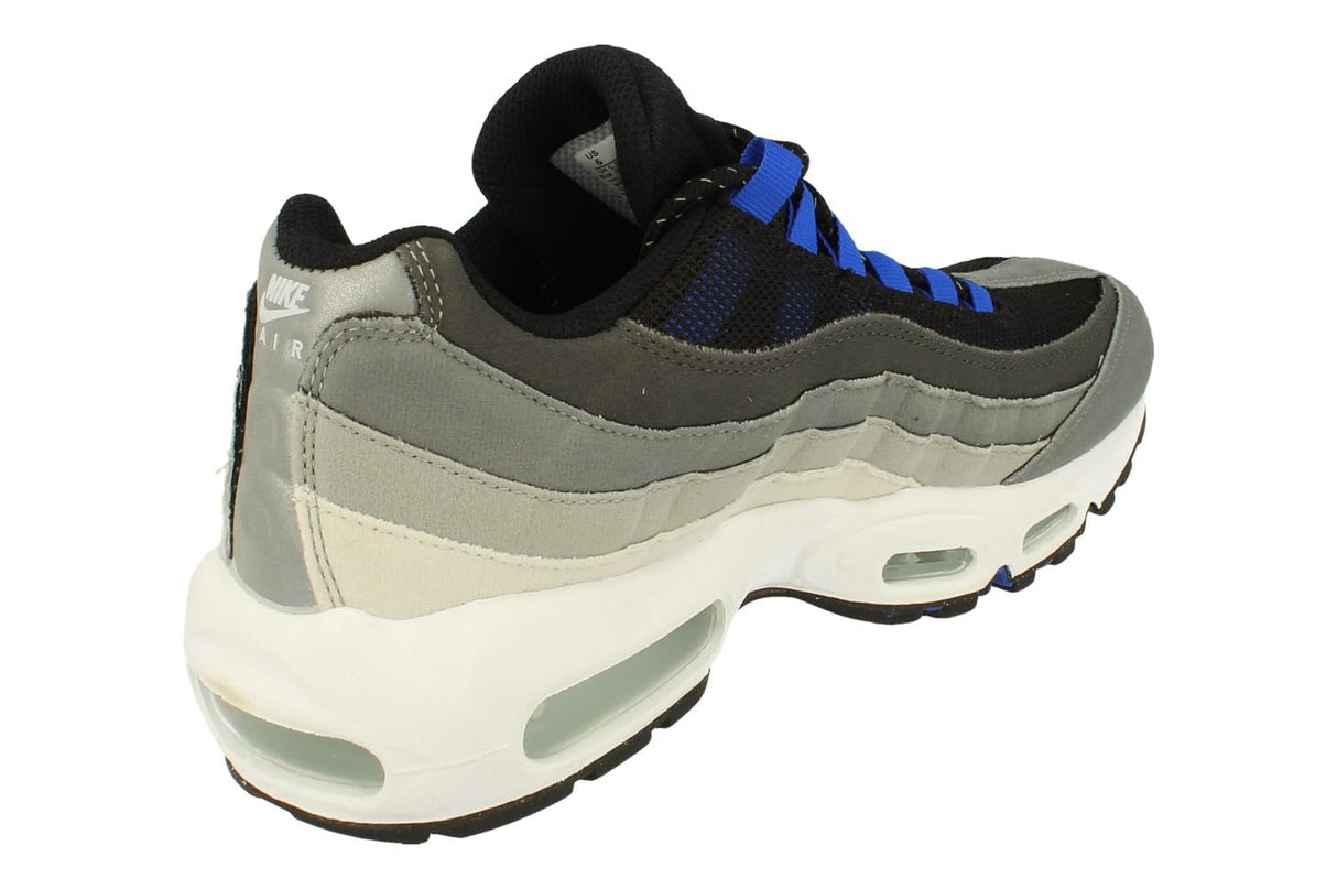 NIKE FN7801-001 Air MAX 95 Next Nature Hombre Black/Volt-Photon Dust-LT Smoke Grey EU 40