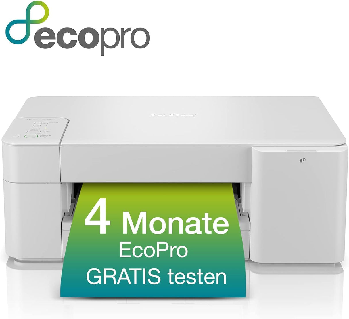 Brother DCP-J1200WE Equipo Multifunción de Tinta A4 WiFi para una Completa Gestión Desde el Móvil, Suscripción 4 Meses Ecopro