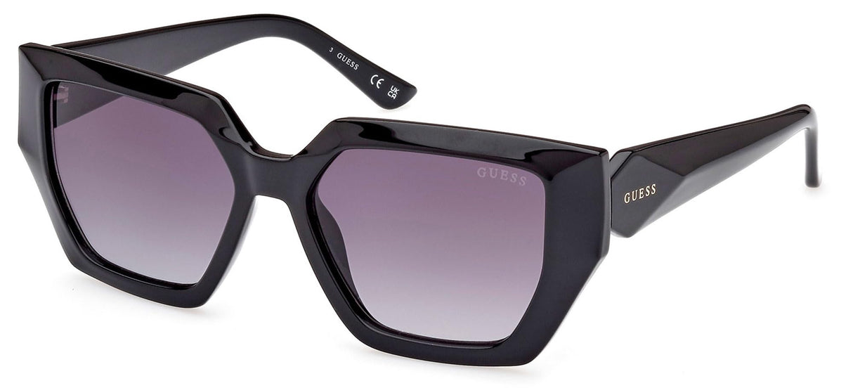 GUESS GU7896 Gafas, Shiny Black, 53/16/140 para Mujer