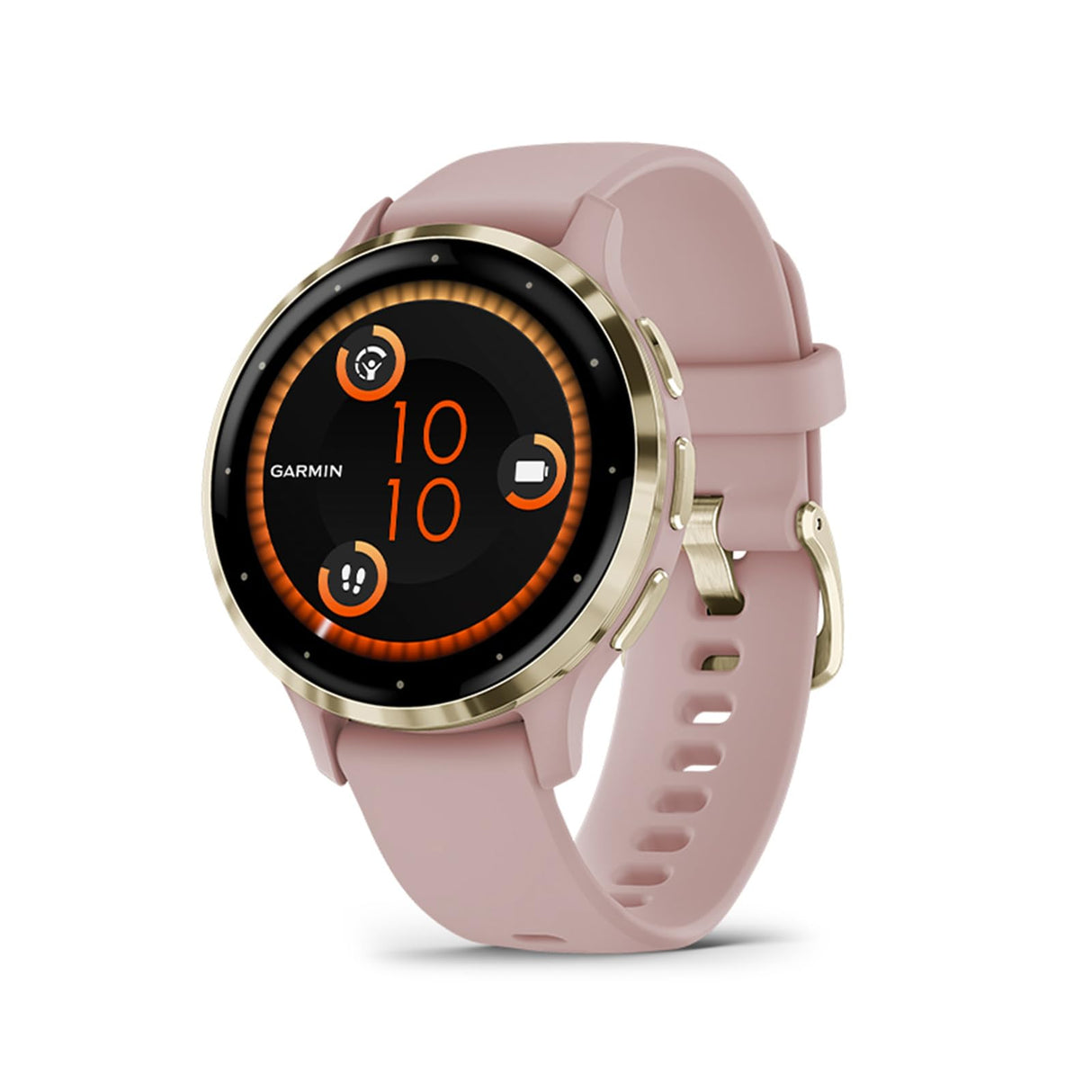 Garmin Venu 3S, Smartwatch Premium con GPS, AMOLED, Funciones avanzadas de Salud y Forma física, más de 30 Aplicaciones Deportivas, 10 días de autonomía, Rosa Gold