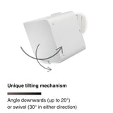 Flexson Soporte de Pared Horizontal Sonos Five y Play:5 - Blanco
