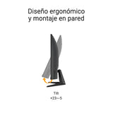 ASUS TUF Gaming VG32WQ3B Monitor Gaming QHD de 31.5 Pulgadas, Curvo, 180 Hz, ELMB, FreeSync, Tiempo de Respuesta de 0.5 ms, 90% DCI-P3, HDR, DisplayWidget Center