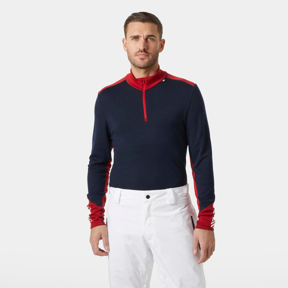 Helly Hansen Lifa Merino Midweight 1/2 Zip, Camisa Hombre, Azul (Blue), M