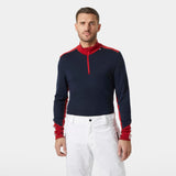 Helly Hansen Lifa Merino Midweight 1/2 Zip, Camisa Hombre, Azul (Blue), M