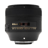 Nikon AF-S 85mm F1.8 G - Objetivo para Nikon (distancia focal fija 85mm, apertura f/1.8) color negro