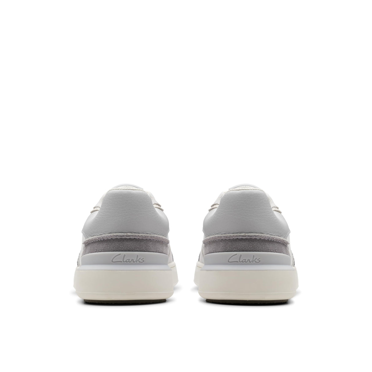 Clarks Men's Courtlite Race Sneaker, Light Grey Combi, 42.5 EU