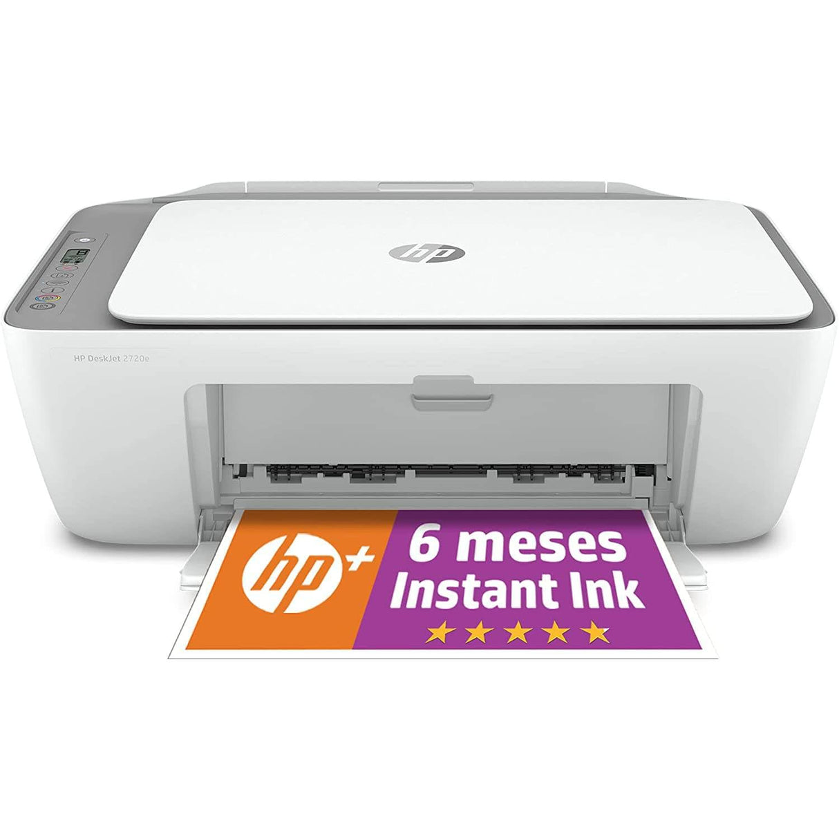 HP DeskJet 2720e - Impresora Multifunción, 6 meses de impresión Instant Ink con HP+
