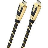 Oehlbach Carb Connect - Cable HDMI 2.1 ultra alto (8 K, 60 Hz, 4 K, 120 Hz, cobre hipercristalino (HPOCC) 4 capas, blindado, conductor interior separado, conector dorado de 24 quilates 1,2 m)