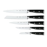 WMF 1891749992 Grand Class Performance Cut - Juego de Cuchillos de Cocina con Bloque Organizador (6 Piezas)