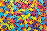 Meli- Maxi EDU Juguetes creativos, Multicolor, 400 Unidades (Ame Group 67116)