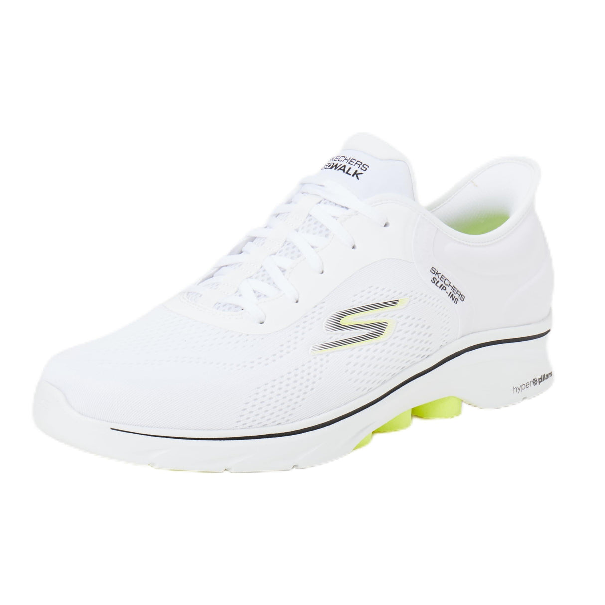 Skechers Go Walk 7, Zapatillas de Deporte Hombre, Blanco, 42.5 EU