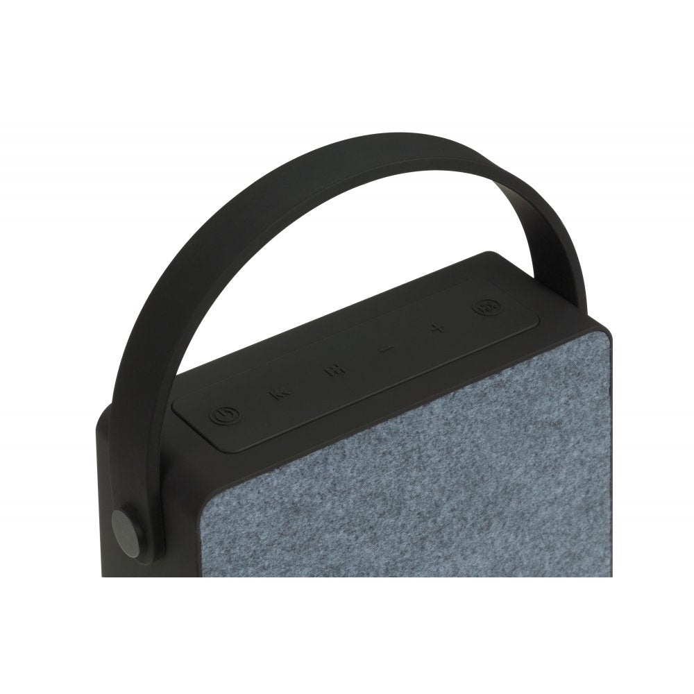 KitSound Flair - Altavoz portátil Universal Recargable con Bluetooth y Cable Auxiliar de 3,5 mm Azul