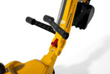 Rolly Toys RollyToys rollyDigger Komatsu (Juguete de Arena, Color Gris/Amarillo, para niños de 3 a 8 años, Bloqueo automático) 421169, 102 x 43 x 74 cm