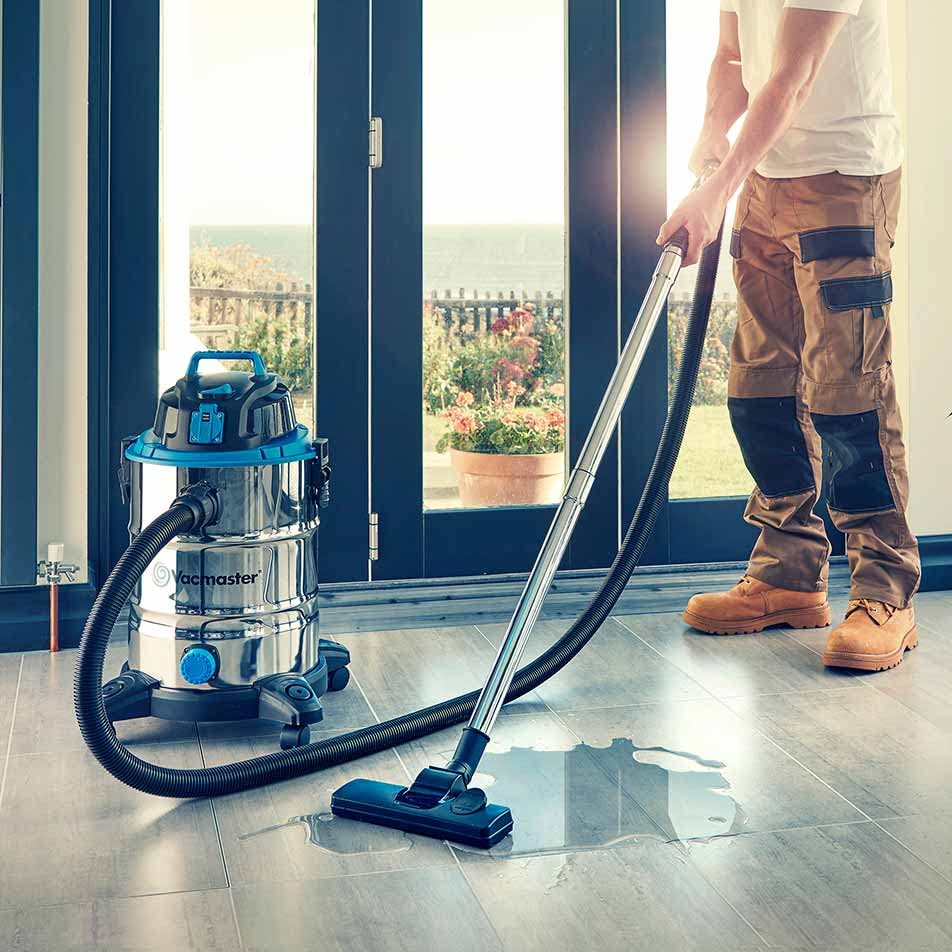 Vacmaster Vacuum Cleaner Limpiador al vacío, Acero Inoxidable, 1500W x 30L