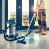 Vacmaster Vacuum Cleaner Limpiador al vacío, Acero Inoxidable, 1500W x 30L