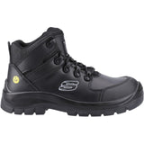 Skechers Men's Trophus Kilram Construction Boot, Black, 44 EU