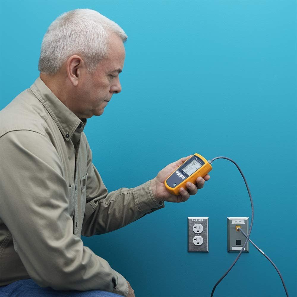 Fluke Networks comprobador MicroScanner PoE Kit Profesional