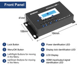 EDISION Modulador HDMI 3en1 Pro a Terrestre DVB-T, ISDB-T o Cable DVB-C, Distribución Full HD Sobre Cable Coaxial, HDMI-Loop, RF IN, Pantalla LCD, Instalación Rápida, Plug & Play