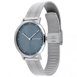 Tommy Hilfiger Reloj De Movimiento De Cuarzo De Dos Manecillas para Mujer con Correa de Malla de Acero Inoxidable Plateada - 1782149