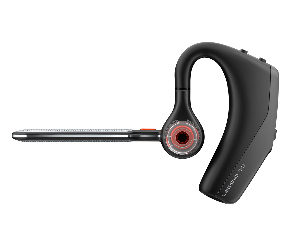 POLY Voyager Legend 50-M UC, Auricular Bluetooth con cancelación de Ruido por IA, diseño ergonómico, Control por Voz, autonomía 10 Horas, Caja de Carga, Negro