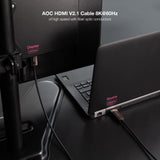 Nanocable 10.15.2130 - CABLE HDMI V2.1 AOC 8K@60HZ 4K@120HZ 48Gbps 30 M