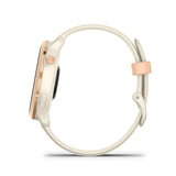 Garmin Vívoactive 6, Smartwatch con GPS, Pantalla AMOLED, Funciones de Salud, Entrenamientos de Movilidad, Entrenamiento avanzado del sueño y hasta 11 días de autonomía,Blanco Rosado,Amazon Exclusive