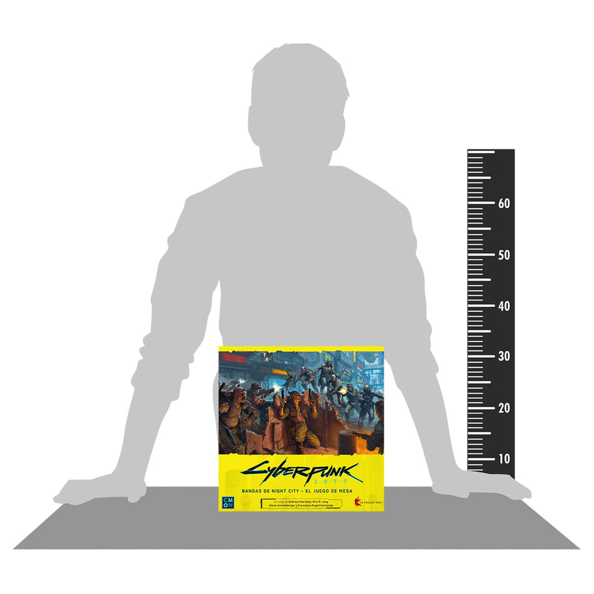 CMON | Cyberpunk 2077: Bandas de Night City | Juego de Mesa de Estrategia para Adultos y Jóvenes | A Partir de 14 Años | De 1 a 4 Jugadores | 90-120 Minutos por Partida | Español