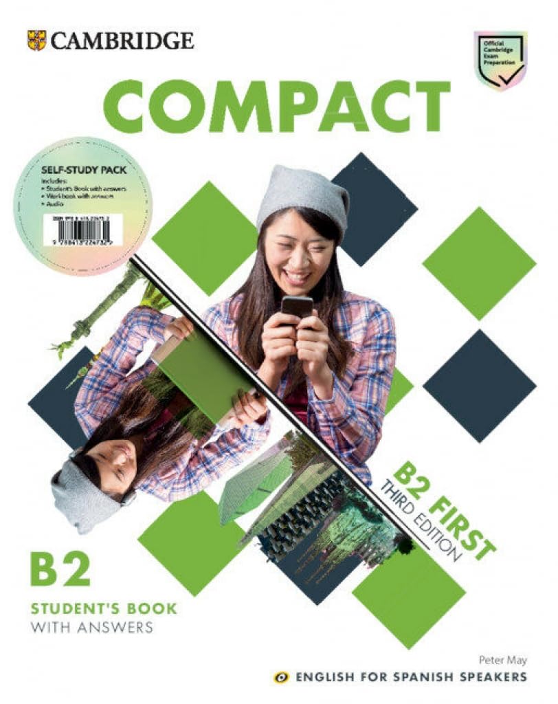 Compact First Self-study Pack (Student`s Book with Answers and Workbook with Ans (SIN COLECCION)