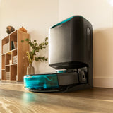 Cecotec Base de Autovaciado Conga Home 10000. Vaciado Automático del Robot, Compatible con Las Series 8000 y 9000, Limpieza Higiénica, Limpieza de Filtro, Capacidad 2,5 L