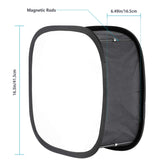 NEEWER Paquete de 2 Softbox de Panel de Luz LED para Luz de Video 660 480, Difusor de Luz Plegable Exterior 16.3"x6.5" Interior 9.8"x8.7" para Grabación de Video en Estudio Fotográfico