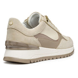 Geox D Desya, Zapatillas Mujer, Beige, 38 EU