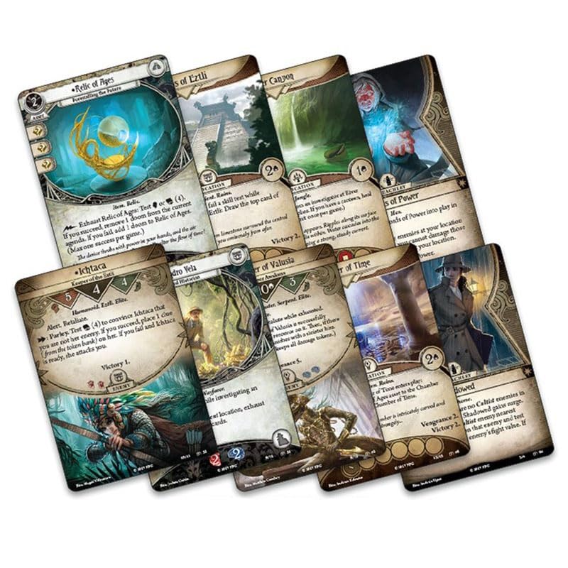 Fantasy Flight Games Expansión de la campaña The Forgotten Age: Arkham Horror The Card Game | Misterio cooperativo | A Partir de 14 años | 1-4 Jugadores | 45 Minutos de Tiempo de Juego