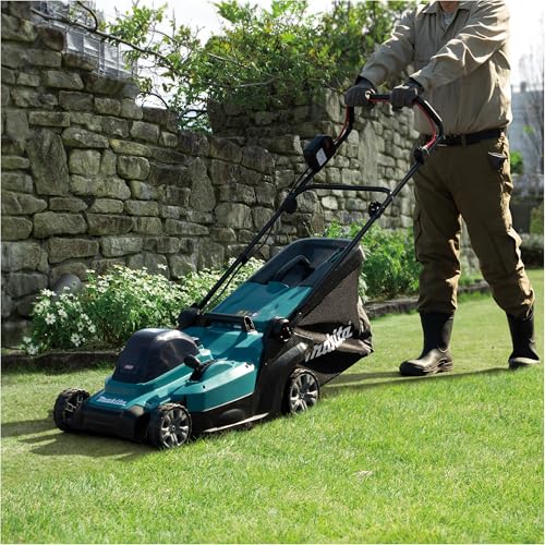 Makita Cortacésped LM004GZ 40V MAX Li-Ion XGT sin escobillas de 43 cm, baterías y Cargador no incluidos