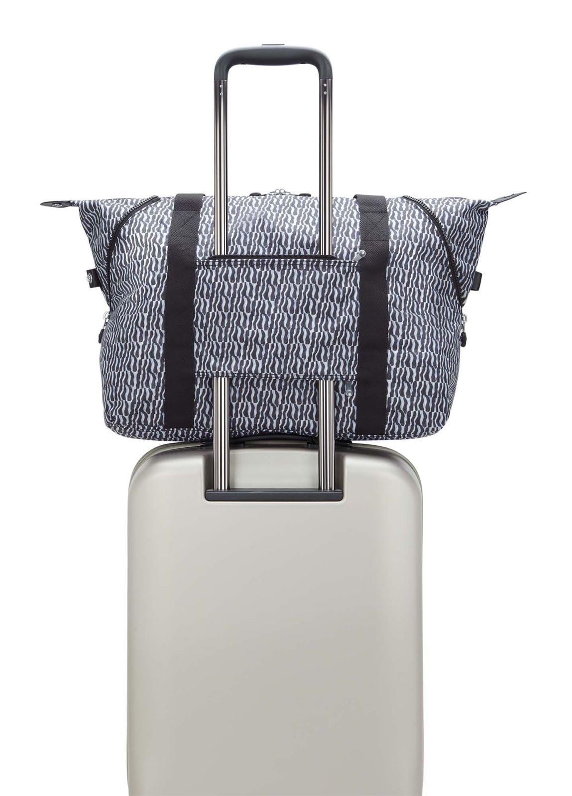 Kipling Art M, Bolsa Grande, Azul (Holiday Waves)