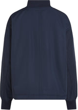 Tommy Hilfiger Cazadora Bomber Mujer Casual Nailon fina, Azul (Dark Night Navy), L