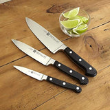 ZWILLING Bloque de cuchillos, 8 piezas, bloque de madera, cuchillos y tijeras de acero inoxidable especial/mango de plástico, Profesional S