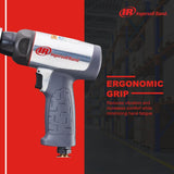 Ingersoll Rand Martillo Neumático 123MAXHK Kit, cañón corto, ligera y compacta, con juego cinceles 5 piezas, reduce vibraciones 30%