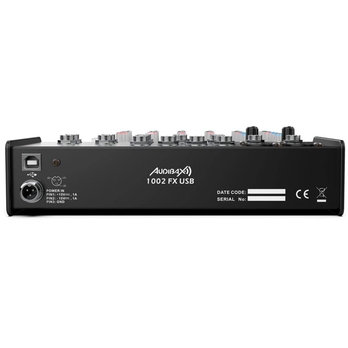 Audibax 1002 FX USB Mesa Mezclas 10 Canales con Efectos y USB