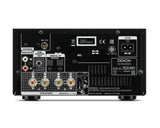 Denon D-M41 - Microcadena con lector de CD y Bluetooth, color plata y negro