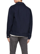 Tommy Jeans Cazadora de Entretiempo para Hombre, Azul (Dark Night Navy), S