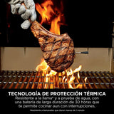 Ninja ProChef Sensor digital de cocina inalámbrico, uso exterior e interior, cocinar, asar y freír con aire, resistente al agua, Bluetooth alcance 50m, conexión a app, automomía 30 h, WP100EU